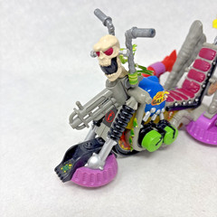 Teenage Mutant Ninja Turtles ’90 Psycho Cycle Motorcycle w/ Zip Cord 95%COMPLETE