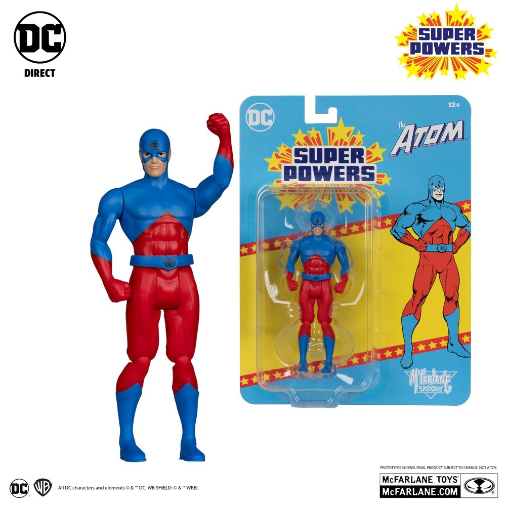 McFarlane DC Direct Wv 10 * SUPER POWERS * 4.5″ – The Atom (Ray Palmer)