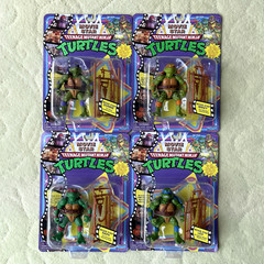 TMNT Movie Star Figures Leo Mikey Raph Donnie New Set Of Four Ninja 2023