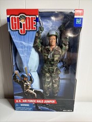 2001 Hasbro G.I. Joe U.S. Air Force Halo Jumper 12” Action Figure New