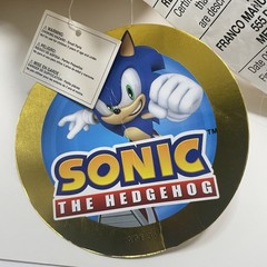 NEW Sonic The Hedgehog 21” Gold Metallic Collectible Pillow Buddy By SEGA