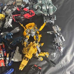 Huge Transformers Loose Figure Lot Missing Parts Giant Lot For Parts Or Repair