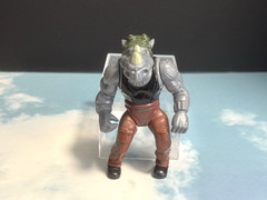 Teenage mutant Ninja turtles Playmates Action Figure lot of 3 Rocksteady Raphael