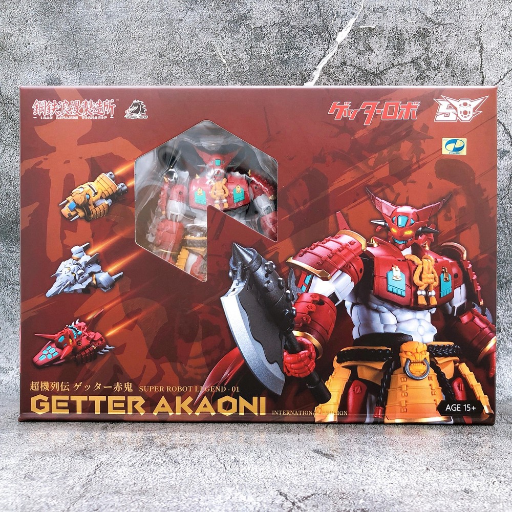 Super Robot Legend Getter Robo Getter Akaoni IRON ROMANCE WORK SHOP Japan NEW