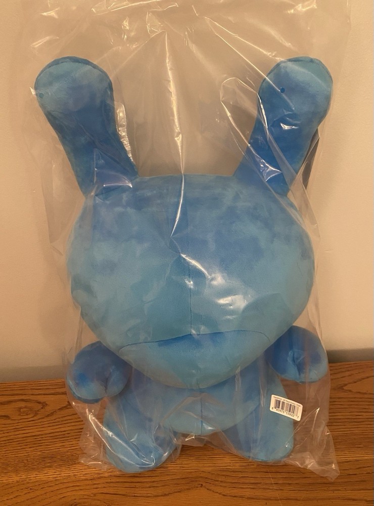Kidrobot Cyan Dunny 20″ Premium Designer Plush Art Toy