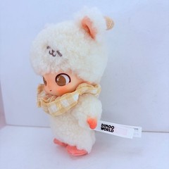POP MART Dimoo The Secret Theatre Club Series Pendant Plush Doll – Softie Sheep