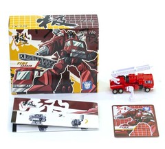 Dr Wu Customs DW-E24 Inferno Firefighters Mini G1 Extrme Warfare Action Figure