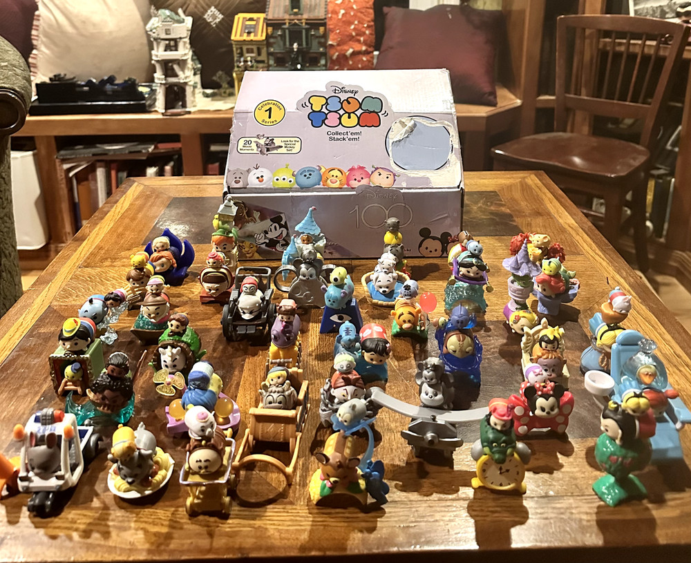 DISNEY TSUM TSUM 100 YEARS OF WONDER 2 FIGURES W/ ACCESSORIES SERIES 1-3 U PICK!