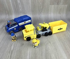 Paw Patrol Big Truck Pups HQ Truck Stop Replacement Trucks Cars NO STATION READ