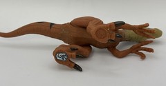 Jurassic World 3.75 Rebirth Orange VELOCIRAPTOR Dinosaur action figure LOOSE