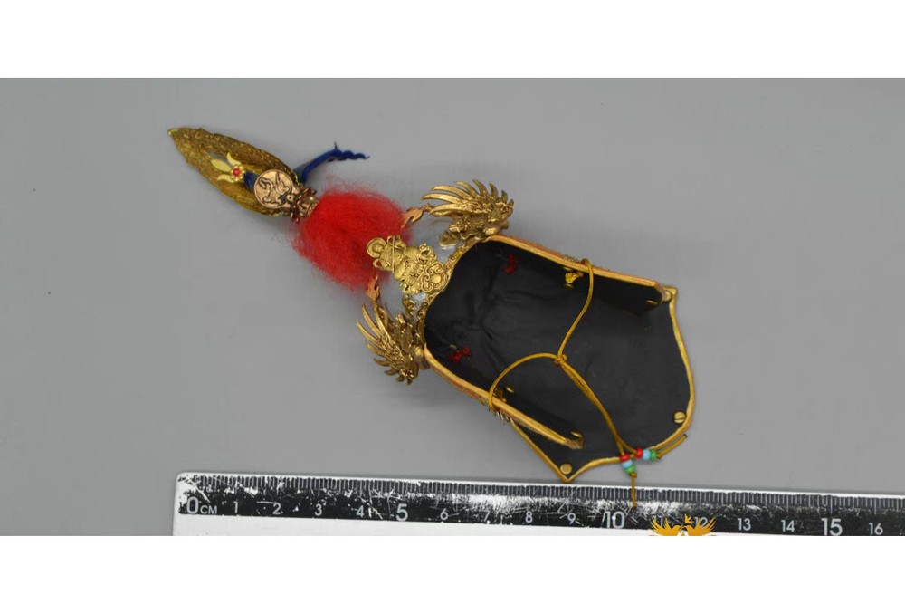 FENG TOYS 1/6 the Emperor Shenzong Ming Dynasty Wanli Years Zhu Yijun Helmet
