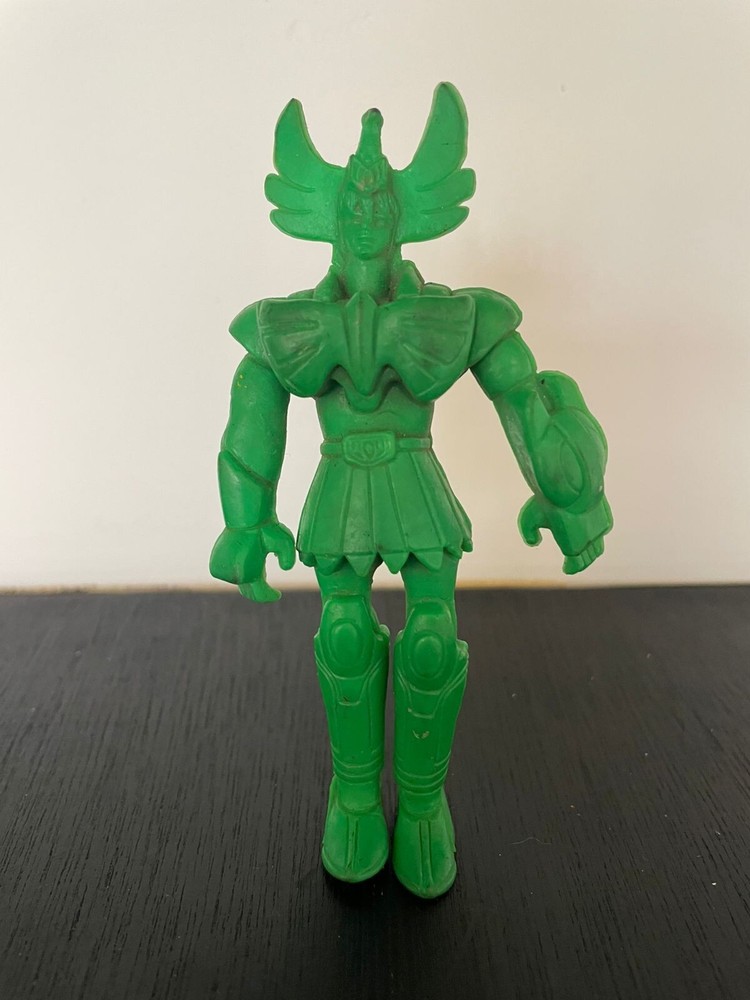 Saint Seiya Hyoga Cygnus Rare Mexican Rubber Bootleg Vintage