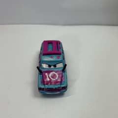 Blind Spot 10 Thunder Hollow Blue Pink Disney Pixar Diecast Metal Cars 3 1:55