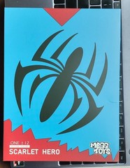 New Mess Toys Scarlet Hero Spider-Man Blue Suit 1/12 Action Figure in Stock Gift