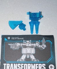 Transformers Age Of The Primes Heatwave Gun, Ax, & Manual Lot