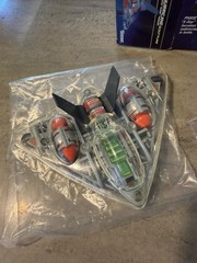 Vintage Shadow Strikers Hurricane Scout Plane X-Ray Tracer Kenner 1990 complete