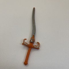 Vintage Thundercats Lion O SWORD OF OMENS original 1985 ORANGE weapon accessory