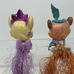 Disney Whisker Haven Tales The Palace Pets Glitzy Glitter Friends Set Of 3