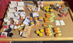 Mini Brand Lot of 69 Fast Food White Castle Hard Rock Subway Sonic Hardees Carls