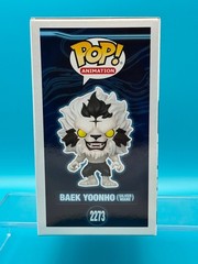 Christopher Sabat signed Baek Solo Leveling prerelease sticker Funko pop MAS COA