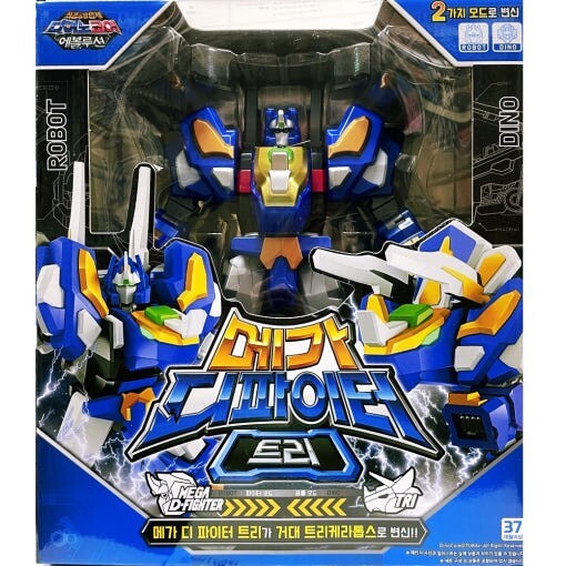 Dino Core 4 EVOLUTION MEGA D-FIGHTER TRI Transforming Robot Triceratops Dinosaur