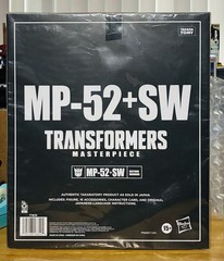 Transformers Masterpiece Skywarp MP-52+ SW 8” Action Figure