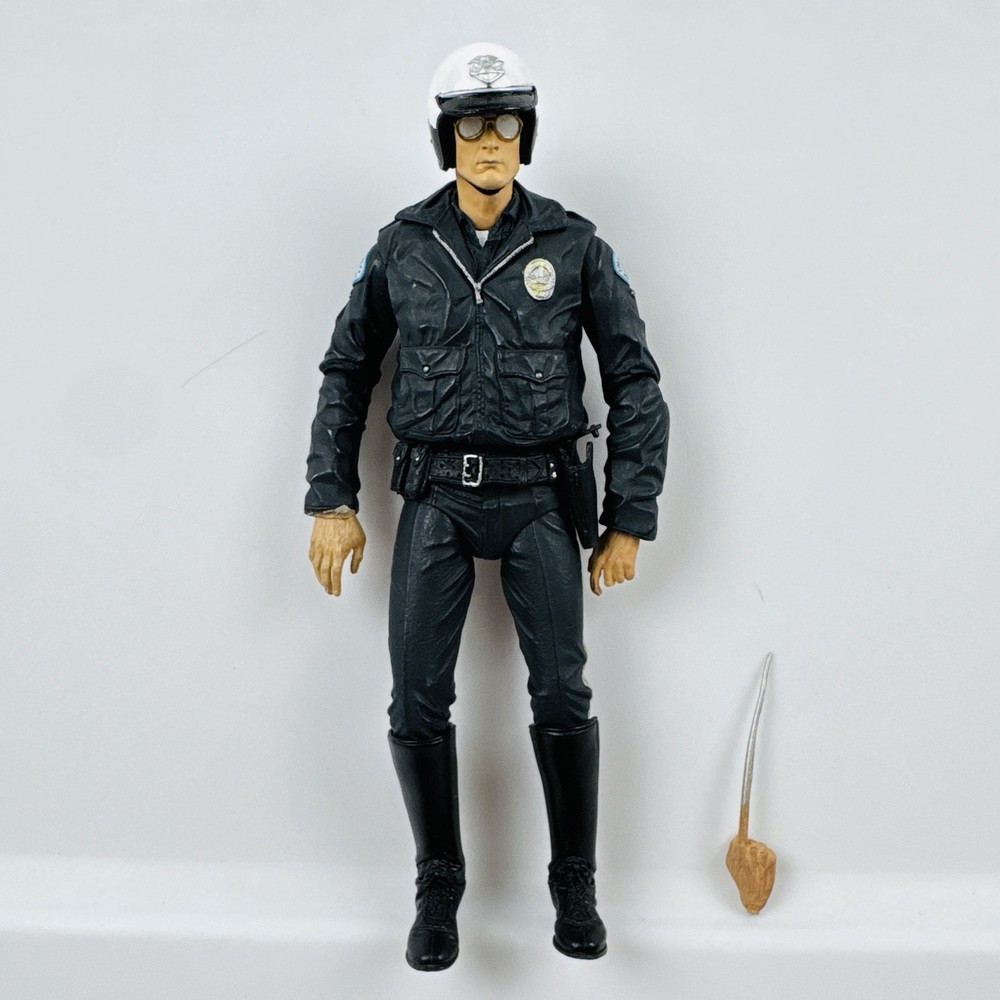 NECA Terminator 2 T-1000 Motorcycle Cop Action Figure 2016 T2 Police Loose
