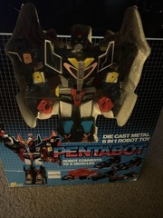 Pentabot Diecast Metal 6 in 1 Robot Toy Royal Condor Toys 1985 Read Description