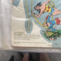 SUPER FRIENDS 15″ x 2″ x 10″ POP UP GIFT BOX MIP Cleo 1979 RARE Gift Box