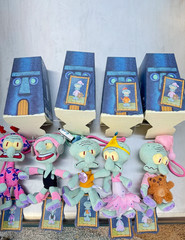 X11 Space A Day in the Life of Squidward Series Plush Confirmed Blind Box Hot