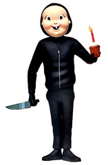 Toony Terrors Babyface Killer Happy Death Day 6″ Figure NECA Sealed Horror