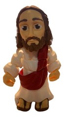 Poseable Jesus Figure 3D Printed Articulated Christian Toy Faith Gift