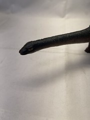 Larami Apatosaurus Dinosaur 15″ Long Jurassic Plastic Toy Brontosaurus