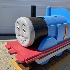 Thomas The Tank Engine Prop Handmade Parade Company Custom Sculpt Foam Train!