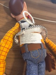Thinkway Toy Story woody, Thinkway buzz and a pull-string Jessie doll with hat