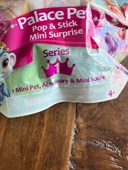 RARE NEW Disney Whisker Haven Tales Palace Pets Pop&Stick Series1 Sealed Bag!