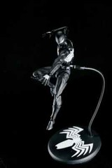 MESS TOYS Black Venom Symbiote Spider-Man Black Spider Action Figure Boxed