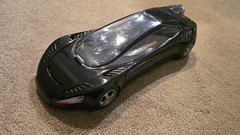 Kenner Batman Returns 1991 BRUCE WAYNE CUSTOM COUPE COMPLETE + Figure Missiles