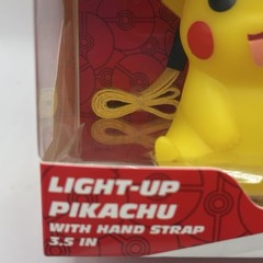 Light-up Pikachu 3.5 in. Figure W/ Hand Strap LED Light Variable – Battery Incl