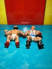 Vintage Knock Off Wrestling Action Figure; Tomahawk, American Eagle