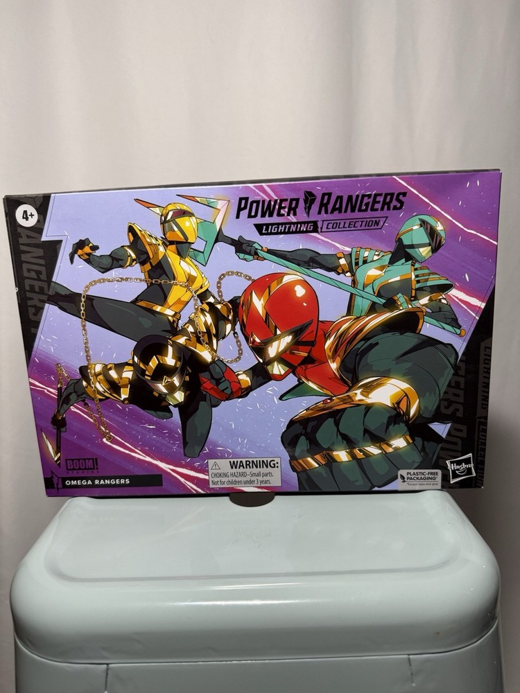 Power Rangers Lightning Collection Omega Rangers 4-Pack NEW