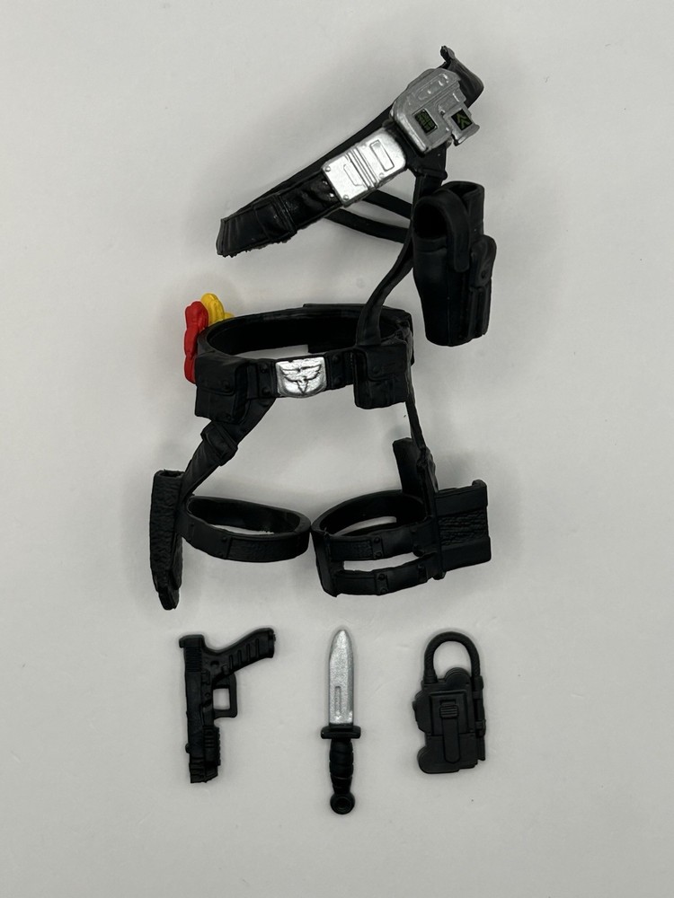 GIJoe Classified Series Mainframe Webbing & Belt With Weapons Fodder 1/12 Scale