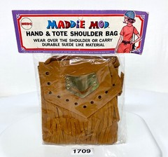 1971 Mego Maddie Mod Hand & Tote Shoulder Bag – Child Size – Sealed – Rare Toy
