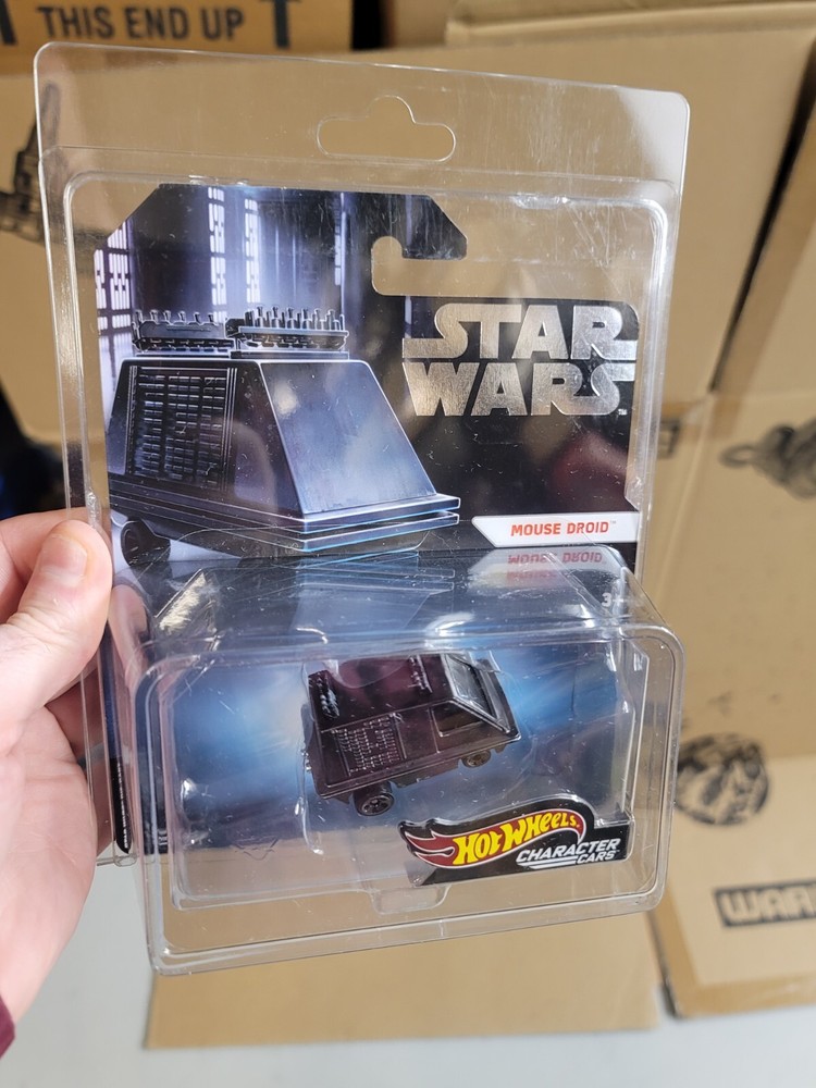 Hot Wheels San Diego Comic Con Star Wars Mouse Droid Character Car 2019 – NEW