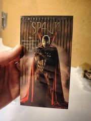 Todd McFarlane Spawn Special Edition Figure Todd The Bum NOS and promo Card