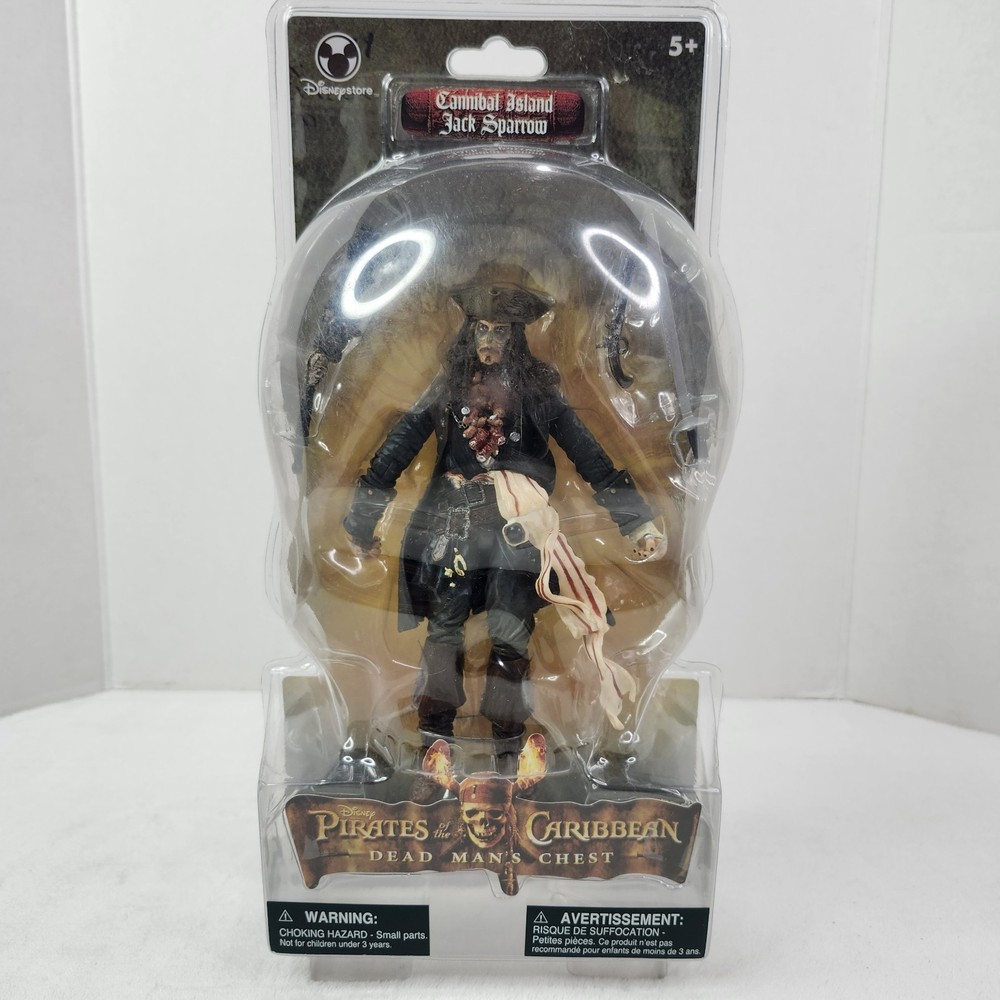 Disney Store Pirates Of The Caribbean Cannibal Jack Dead Mans Chest Figure