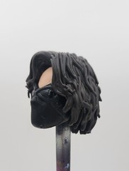 Marvel Legends Custom Winter Soldier Full Mask Head 1/12 Scale Painted