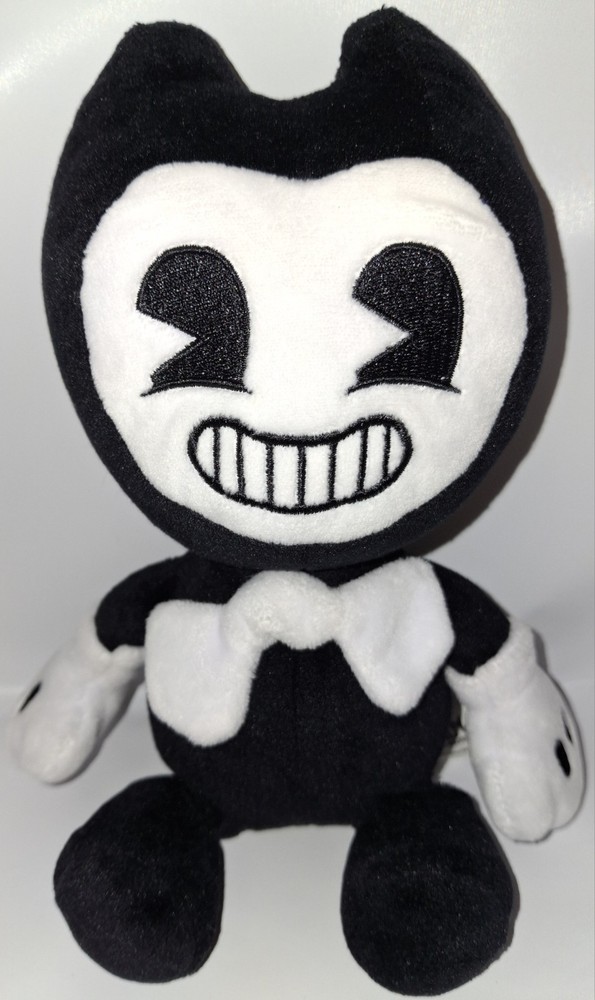 Bendy & The Ink Machine 8″ Bean Bag Plush 2017 Meatly Games Sitting Bow Tie