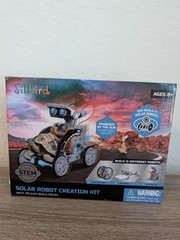 Sillbird Solar Robot Creation Kit 12-in-1 STEM Building Science Toy Open Box