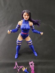 Hasbro Marvel Legends PSYLOCKE (6″ 1:12) from Gamerverse vs Thanos Missing Head